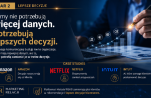 Firmy nie potrzebują więcej danych. Potrzebują lepszych decyzji.