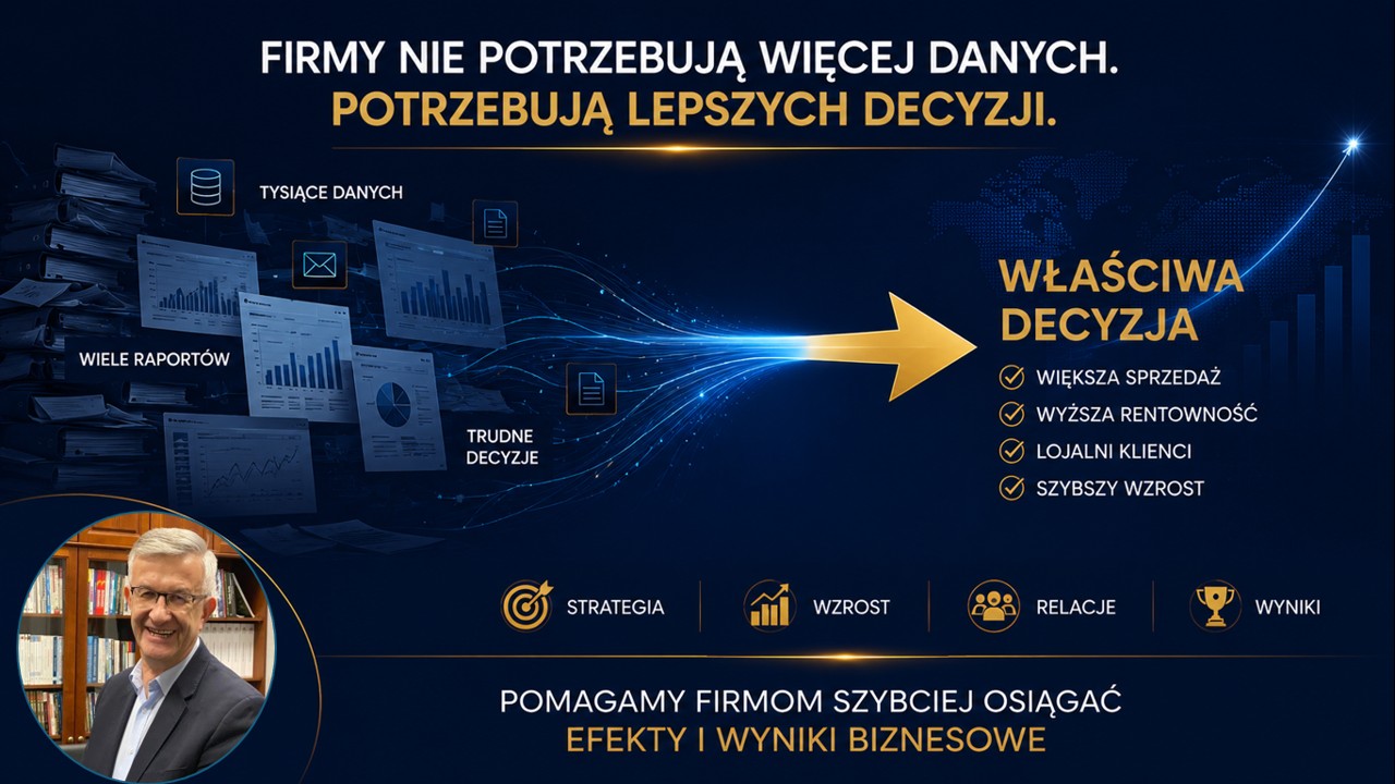 Firmy nie potrzebują więcej danych – Potrzebują lepszych decyzji